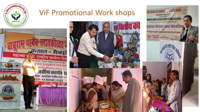 ViF Promotional Work shops